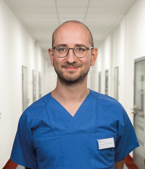 Oberarzt Christian Martin Sohn